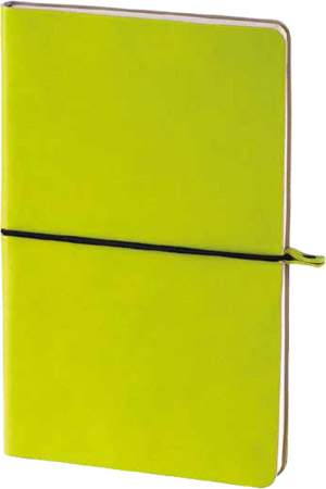 Carnet bi-matière avec logo
